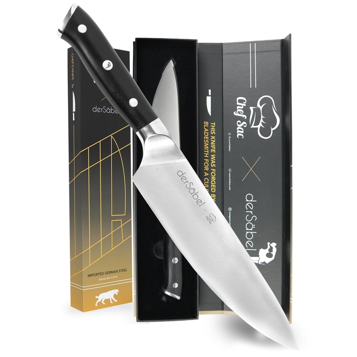 Cooks Standard High Carbon Stainless Steel Knife Set 2-Piece, 8