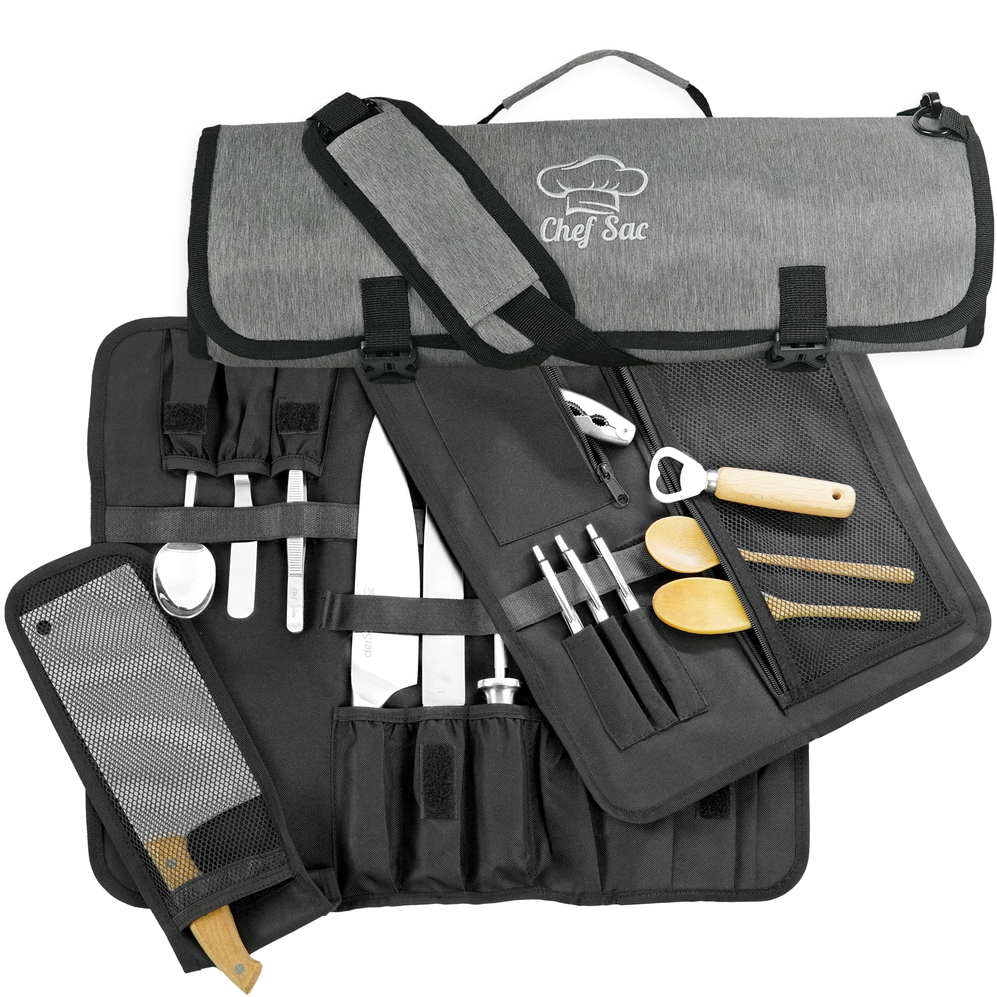 Chef Knife Roll Bag 8+ Slots