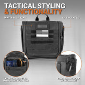 Tactical Toiletry Dopp Kit Bag