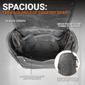 Tactical Toiletry Dopp Kit Bag